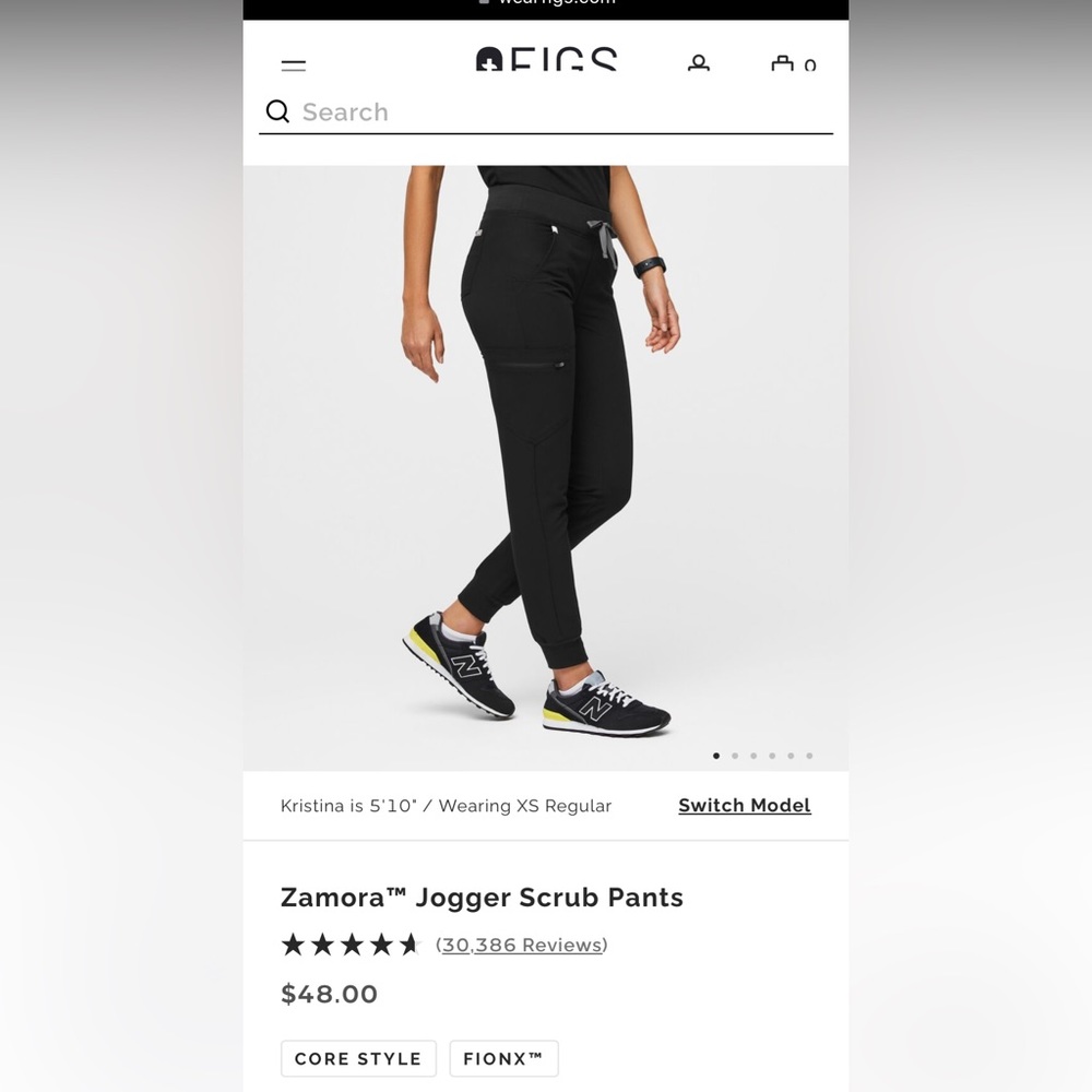 Figs Zamora jogger scrub xxs pant